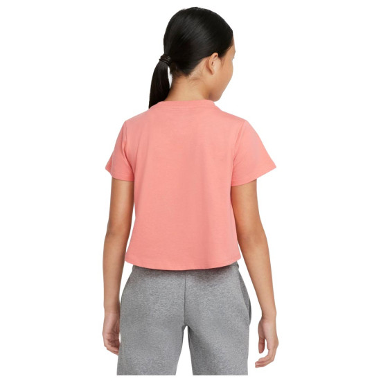 Nike Παιδική κοντομάνικη μπλούζα Sportswear Crop Futura Tee